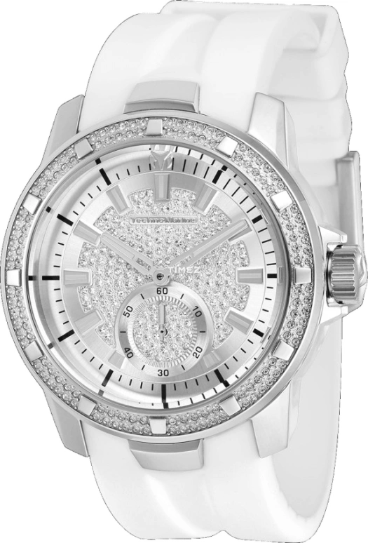 TechnoMarine,UF6 45mm,45mm,Stainless Steel,Silver,Quartz,Hardlex,Round,TM,TM-621015
