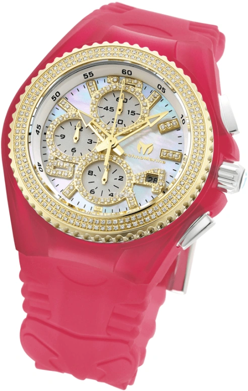 TechnoMarine,Cruise 40mm,40mm,Stainless Steel,White,Quartz,Chronograph,Day,TM,TM-115246