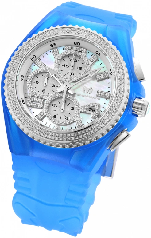 TechnoMarine,Cruise 40mm,40mm,Stainless Steel,White,Quartz,Chronograph,Day,TM,TM-115244