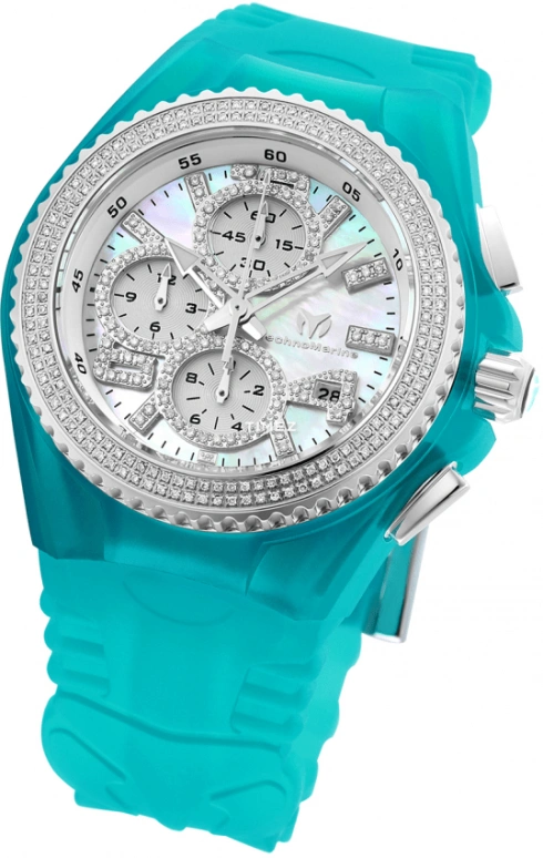 TechnoMarine,Cruise 40mm,40mm,Stainless Steel,White,Quartz,Chronograph,Day,TM,TM-115243