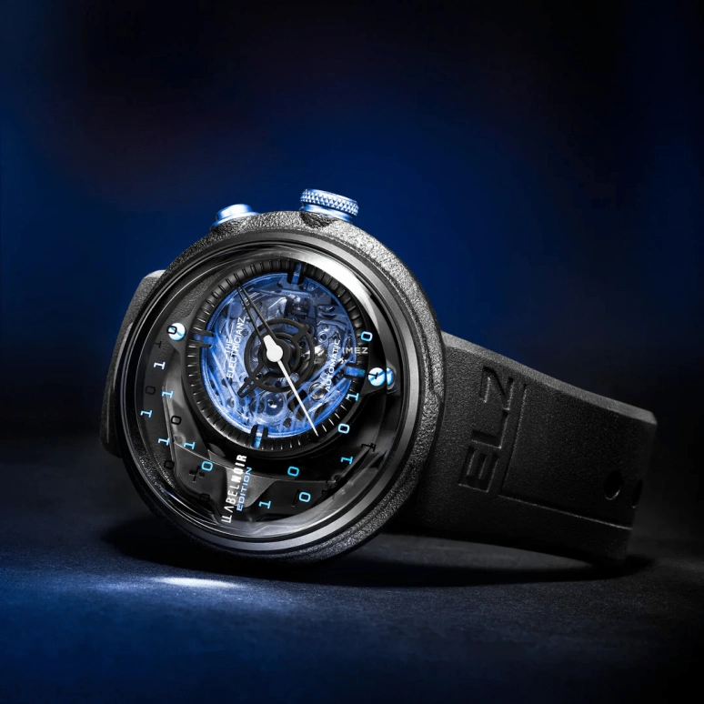 THE ELECTRICIANZ,Other 46mm,46mm,Stainless Steel,Blue,Automatic,42hours,Hardlex,ZZ,ZZ-D1C/01-CRD