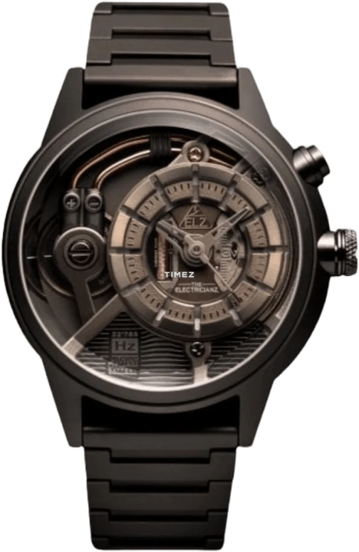 THE ELECTRICIANZ,Other 45mm,45mm,Stainless Steel,Coffee,Quartz,Glass,Round,ZZ,ZZ-A4C/01