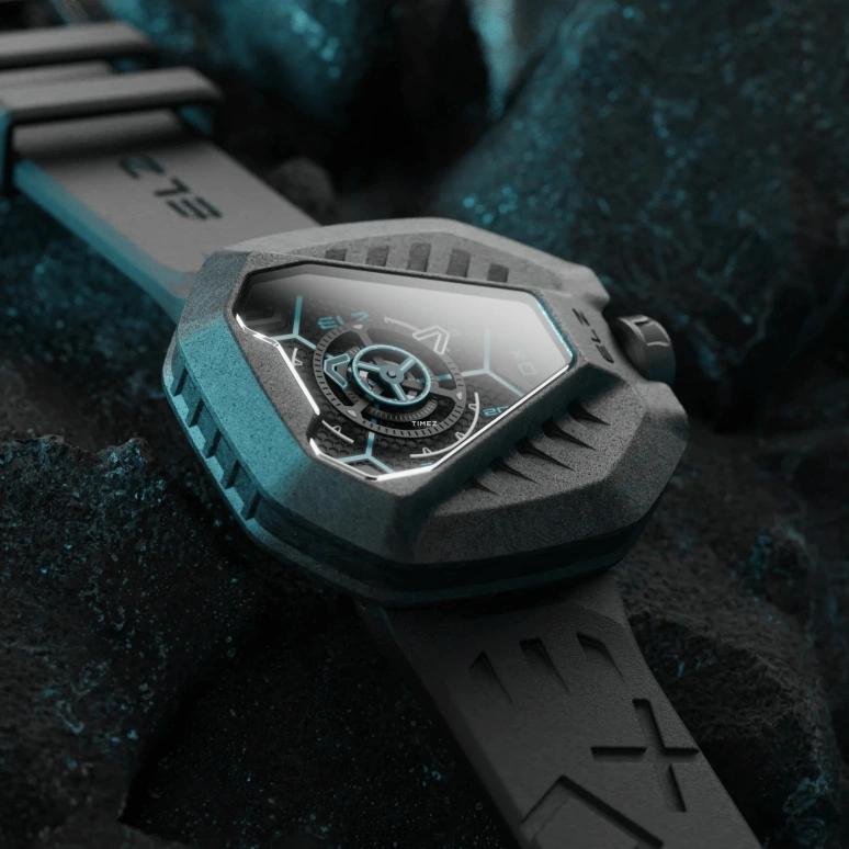 THE ELECTRICIANZ,Other 44.50x48.25mm,44.50x48.25mm,Carbon,Stainless Steel,Black,Automatic,Hardlex,Octagon,ZZ,ZZ-D2C/02-CRD