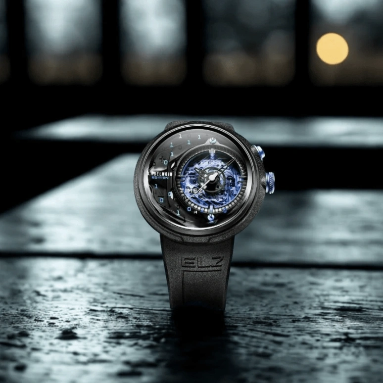THE ELECTRICIANZ,Other 46mm,46mm,Stainless Steel,Blue,Automatic,42hours,Hardlex,ZZ,ZZ-D1C/01-CRD