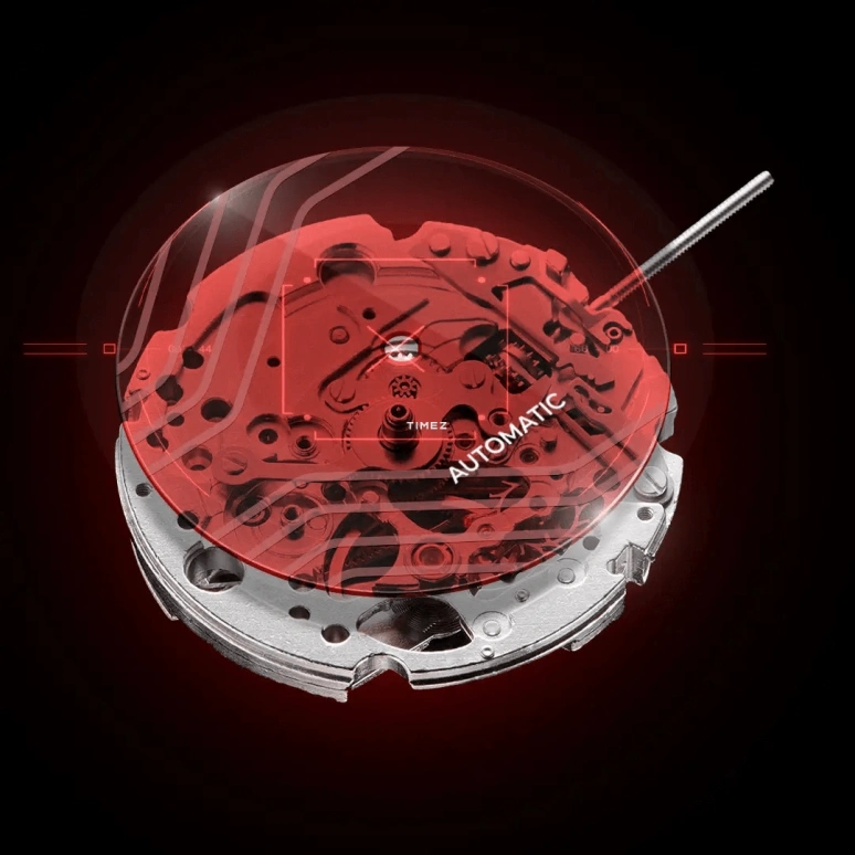 THE ELECTRICIANZ,Other 46mm,46mm,Stainless Steel,Fiber Glass,Black,Red,Automatic,42hours,Hardlex,ZZ,ZZ-D1C/03-CRD