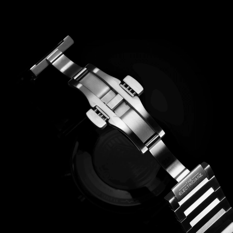 THE ELECTRICIANZ,Other 45mm,45mm,Stainless Steel,Blue,Quartz,Hardlex,Crystal Glass,Round,ZZ,ZZ-A3C/02-MSS