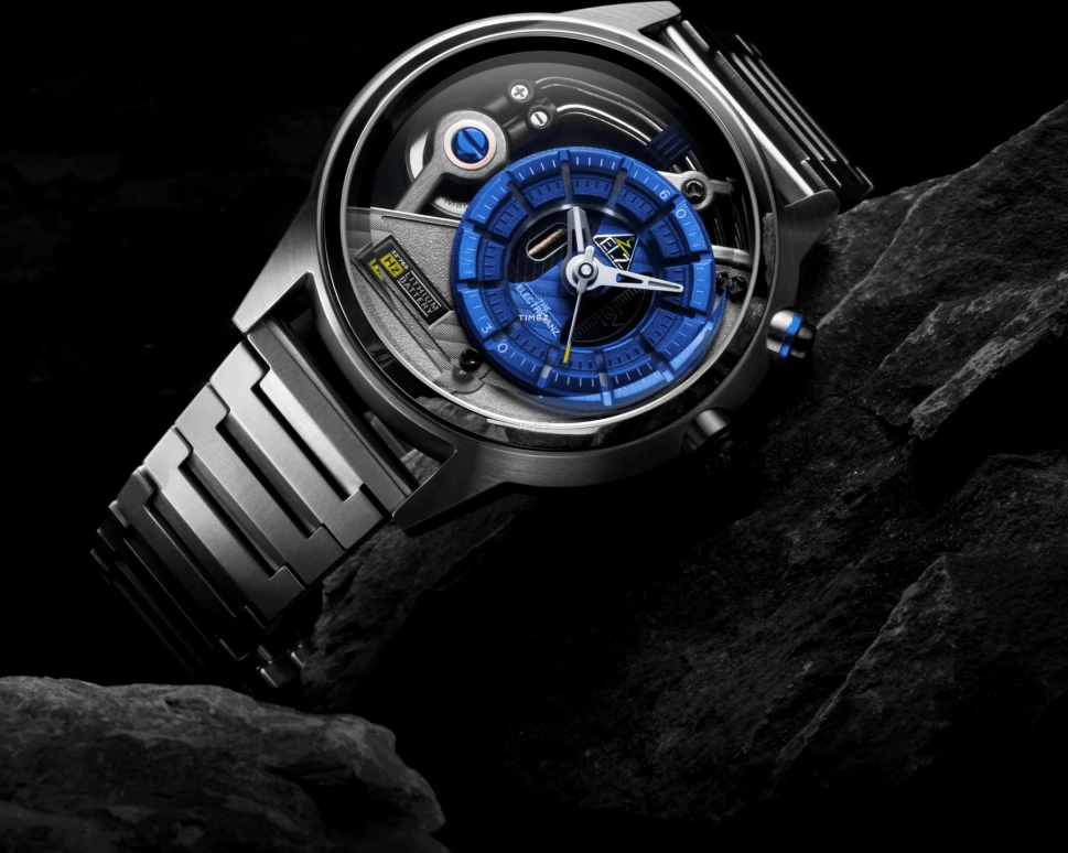 THE ELECTRICIANZ,Other 45mm,45mm,Stainless Steel,Blue,Quartz,Hardlex,Crystal Glass,Round,ZZ,ZZ-A3C/02-MSS