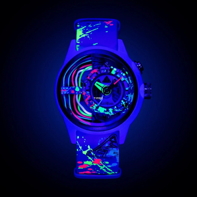 THE ELECTRICIANZ,Other 42mm,42mm,Carbon,Stainless Steel,Multi-Color,Quartz,Glass,Round,ZZ,ZZ-A1A/07