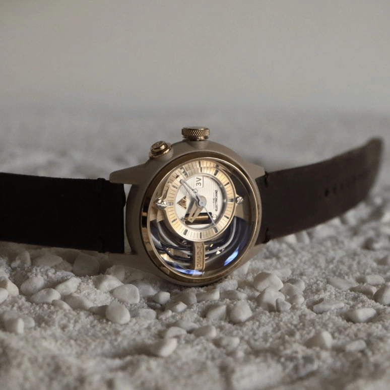 THE ELECTRICIANZ,Other 42mm,42mm,Stainless Steel,nylon,White,Quartz,Hardlex,Round,ZZ,ZZ-A1C/10-CLC