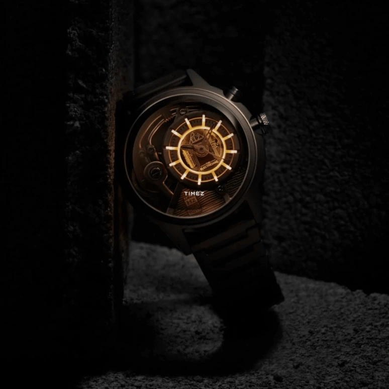 THE ELECTRICIANZ,Other 45mm,45mm,Stainless Steel,Coffee,Quartz,Glass,Round,ZZ,ZZ-A4C/01