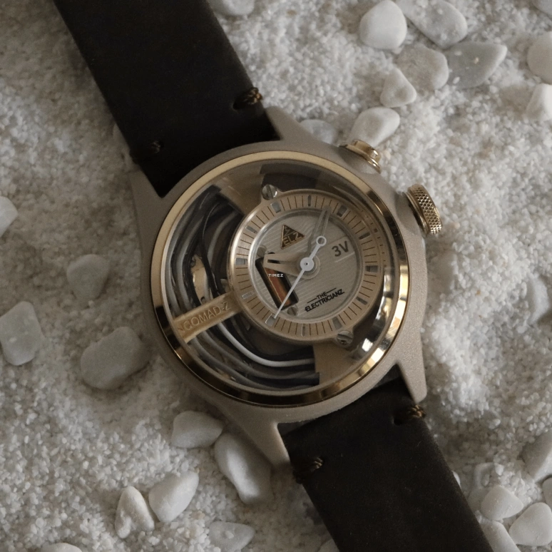THE ELECTRICIANZ,Other 42mm,42mm,Stainless Steel,nylon,White,Quartz,Hardlex,Round,ZZ,ZZ-A1C/10-CLC