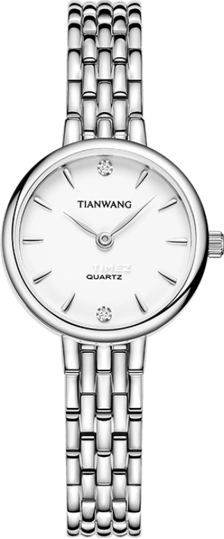 TianWang,Other 26mm,26mm,Stainless Steel,White,Quartz,Glass,Round,LS31274S1,LS31274S1.S.W.A