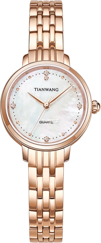 TianWang,Star 26mm,26mm,Stainless Steel,White,Quartz,Sapphire,Round,LG31275P,LG31275P.P.W