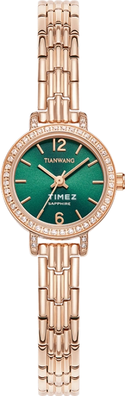 TianWang,Star ,Stainless Steel,Green,Quartz,Sapphire,Glass,Round,LS31284P,LS31284P.P.E