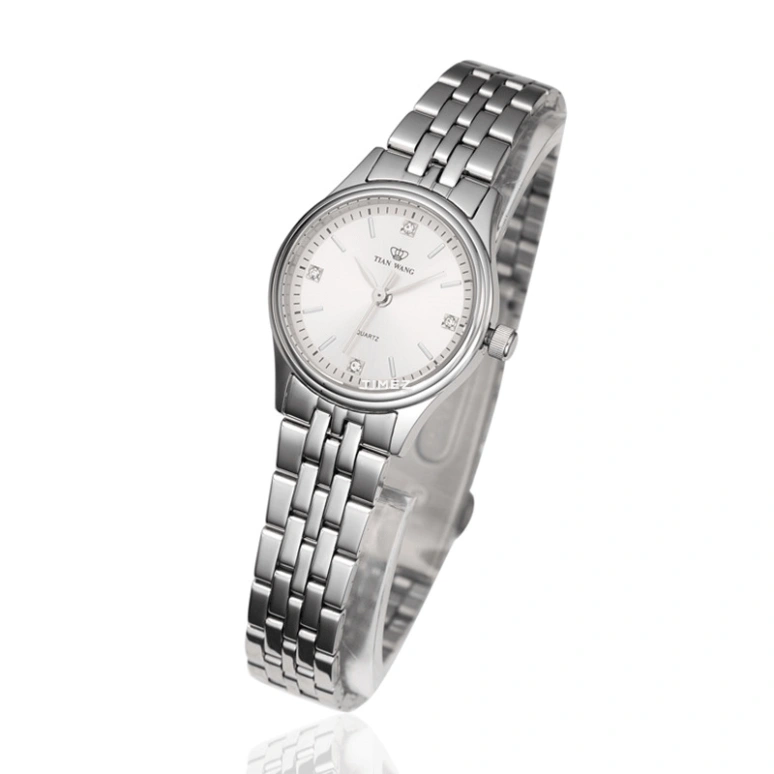 TianWang,Other 24mm,24mm,Stainless Steel,Silver White,Quartz,Hardlex,Glass,Round,LS3729S,LS3729S-A