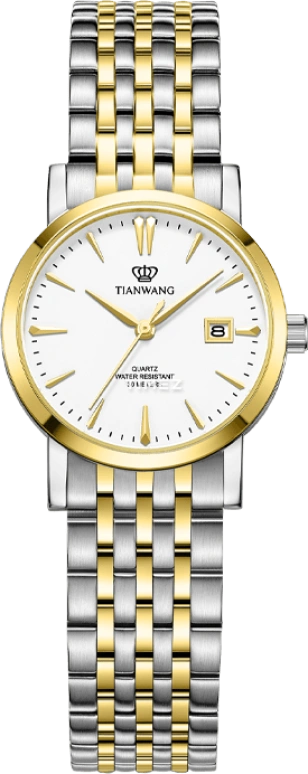 TianWang,Other ,Stainless Steel,White,Quartz,Day,Sapphire,Glass,LS3690T,LS3690T/D-A