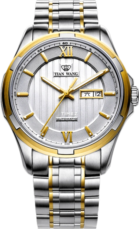 TianWang,Legend ,Stainless Steel,Silver,Automatic,Chronograph,Date,Day,GS5720T,GS5720T/DD-1