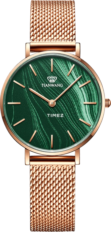 TianWang,TWINKLE ,Stainless Steel,Green,Quartz,Sapphire,Glass,Round,LS31021P,LS31021P.P.E