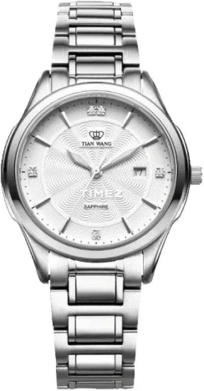 TianWang,Grace ,Stainless Steel,White,Quartz,Day,Sapphire,Crystal Glass,LS3638S,LS3638S/DD