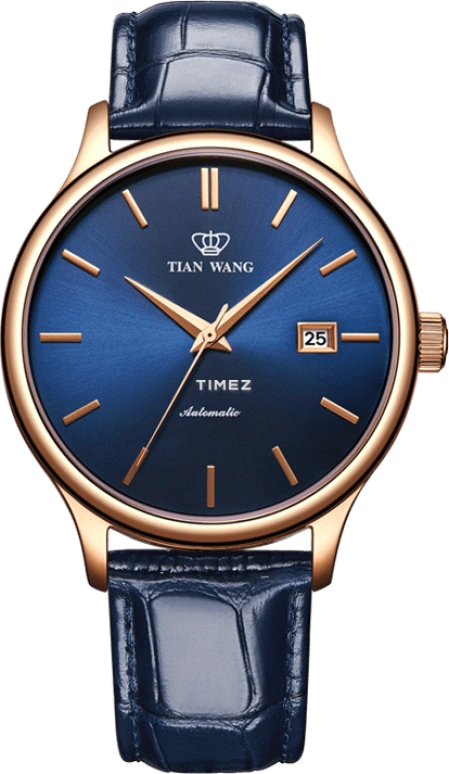 TianWang,Kunlun ,Stainless Steel,Blue,Automatic,Day,Sapphire,Crystal Glass,GS5912P,GS5912P/D-U-1