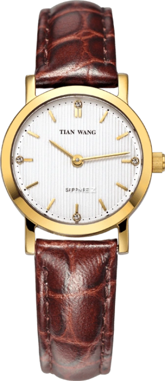 TianWang,Sea ,Stainless Steel,White,Quartz,Sapphire,Glass,Round,LS3799G
