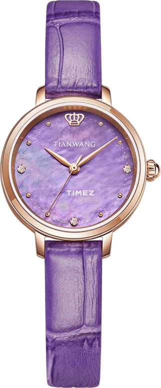 TianWang Star LS31275P.P1.W PURPLE DIAL BAND
