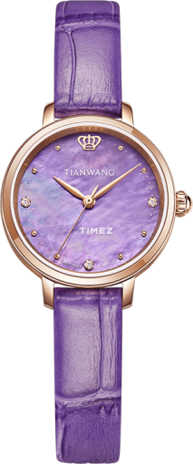 TianWang Star LS31275P.P1.W PURPLE DIAL BAND