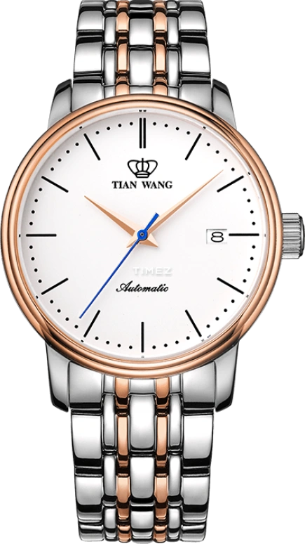 TianWang,Sea ,Stainless Steel,White,Automatic,Day,Sapphire,Glass,GS5934TP,GS5934TP/D