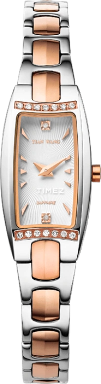 TianWang,Morbidezza ,Stainless Steel,Rose Gold,White,Quartz,Sapphire,Crystal Glass,Tonneau,LS3373TP