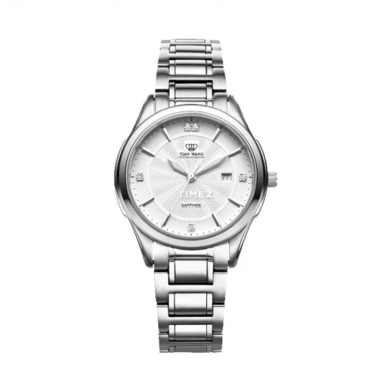 TianWang,Grace ,Stainless Steel,White,Quartz,Day,Sapphire,Crystal Glass,LS3638S,LS3638S/DD