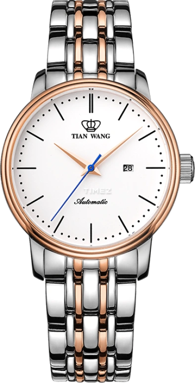 TianWang,Kunlun ,Stainless Steel,White,Automatic,Day,Sapphire,Glass,LS5934TP,LS5934TP/D