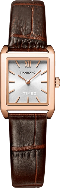 TianWang,Crush to Love ,Stainless Steel,Silver White,Quartz,Crystal Glass,Square,LS31335P,LS31335P.LC.S