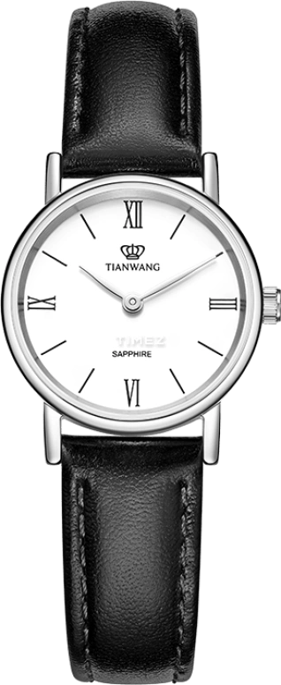 TianWang,Sea ,Stainless Steel,White,Quartz,Crystal Glass,Round,LS3612S,LS3612S-2