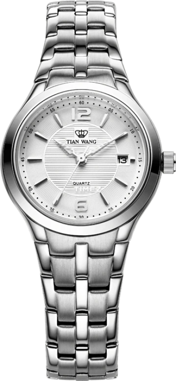 TianWang,Sea ,Stainless Steel,White,Quartz,Day,Crystal Glass,LS3626S,LS3626S/D-A
