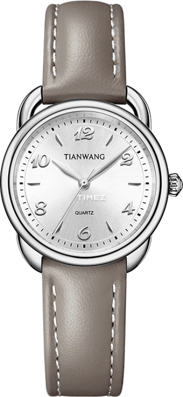 TianWang,Star 28mm,28mm,Stainless Steel,Silver,Grey,Quartz,Sapphire,Round,LS31215S,LS31215S.LA.S