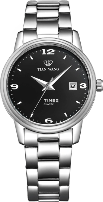 TianWang,Sea 31mm,31mm,Stainless Steel,Black,Quartz,Day,Sapphire,Glass,LS3873S,LS3873S/D