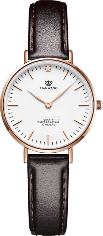 TianWang,TWINKLE 29mm,29mm,Stainless Steel,White,Quartz,Sapphire,Round,LS3851P,LS3851P.LC.W