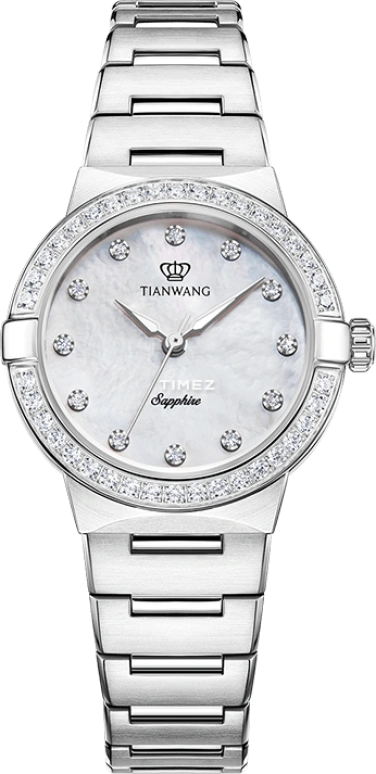TianWang,Other 28mm,28mm,Stainless Steel,White,Quartz,Sapphire,Round,LS31356S,LS31356S.S.W