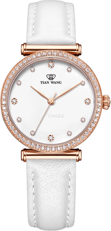 TianWang,Star 34.20mm,34.20mm,Stainless Steel,White,Quartz,Sapphire,Crystal Glass,Round,LS31160P,LS31160P.LW.W