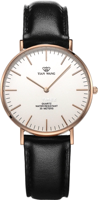 TianWang,TWINKLE 36.30mm,36.30mm,Stainless Steel,White,Quartz,Sapphire,Glass,Round,LS3851P,LS3851P-C