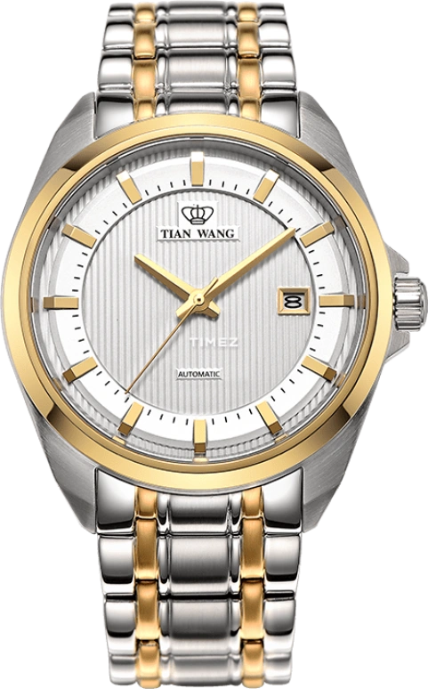TianWang,MOUNTAINS 42mm,42mm,Stainless Steel,White,Automatic,Day,Sapphire,Glass,GS5825T,GS5825T/D