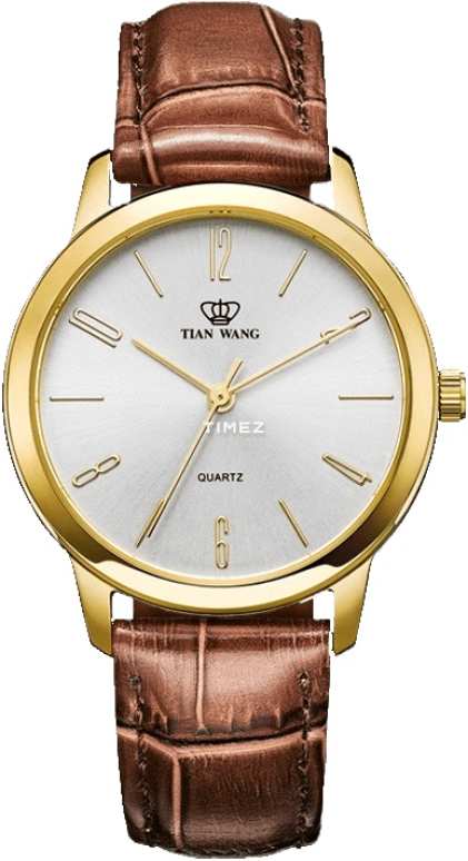 TianWang,Other ,Stainless Steel,Silver White,Quartz,Glass,Crystal Glass,Round,LS3692G