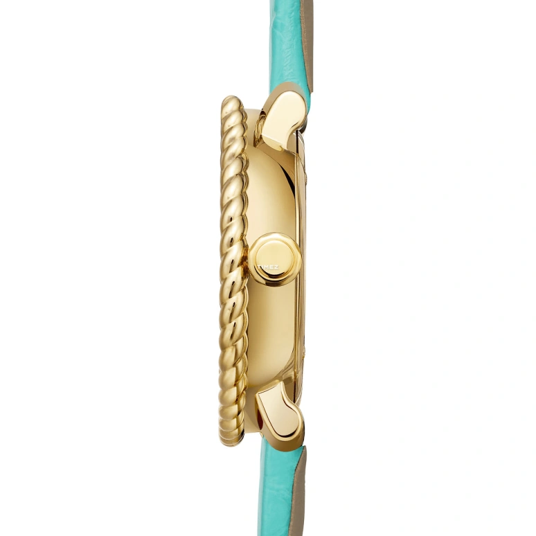 Tiffany,Tiffany Rope 27mm,27mm,Yellow Gold,White,Eco-Drive,Solar Charging,Round,75417314