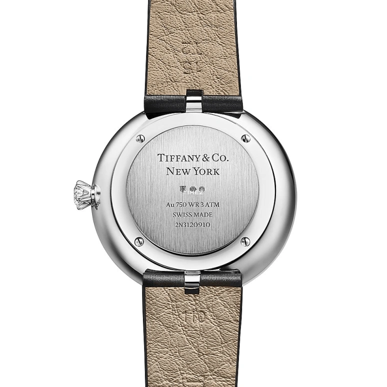 Tiffany,Eternity 32mm,32mm,White Gold,Blue,Quartz,Round,Silver,74361307