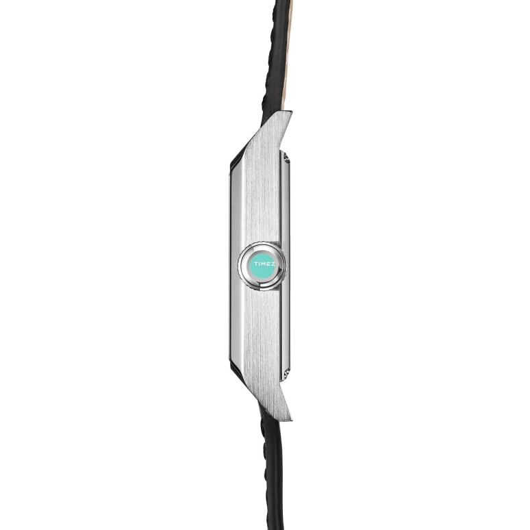 Tiffany,Union Square 30mm,30mm,Stainless Steel,Blue,Automatic,Square,Silver,74850618