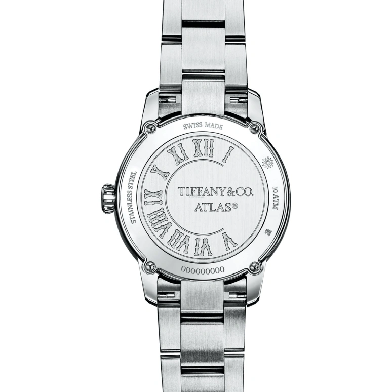 Tiffany,Atlas® 29mm,29mm,Stainless Steel,Blue,Eco-Drive,Solar Charging,Round,75417535