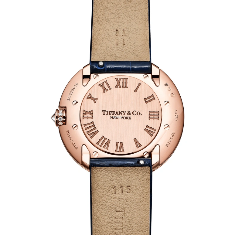 Tiffany,Tiffany 57 37.25mm,37.25mm,Rose Gold,Quartz,Round,72618211