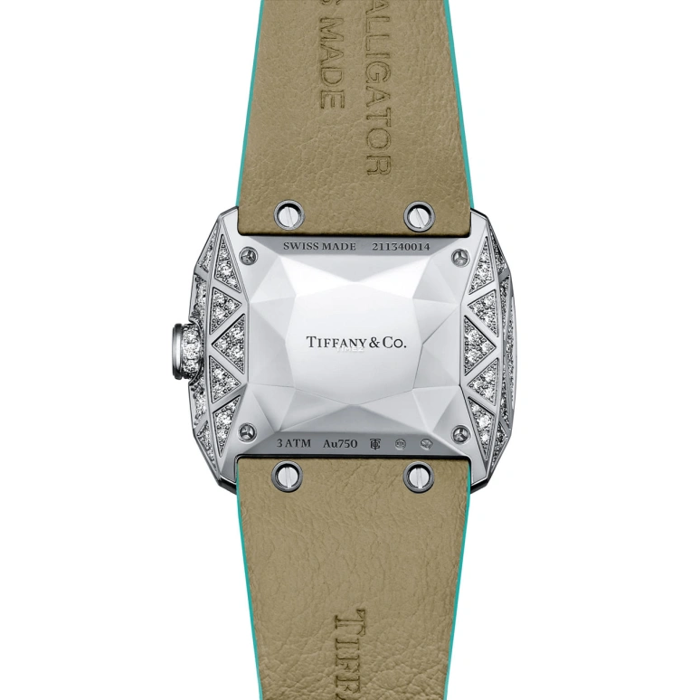 Tiffany,Carat 128 30mm,30mm,White Gold,Silver,Quartz,Cushion,74863493