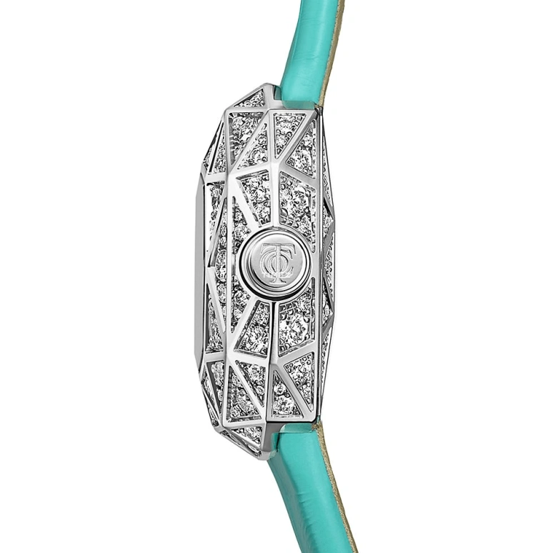 Tiffany,Carat 128 30mm,30mm,White Gold,Silver,Quartz,Cushion,74863485