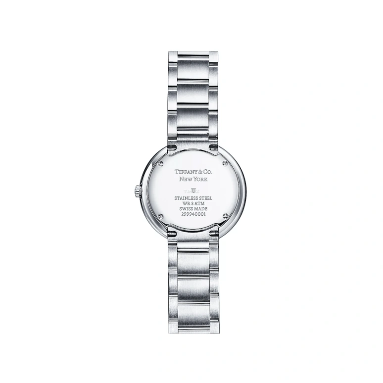 Tiffany,Atlas® 34mm,34mm,Stainless Steel,Green,Quartz,Sapphire,Crystal Glass,Round,69291767